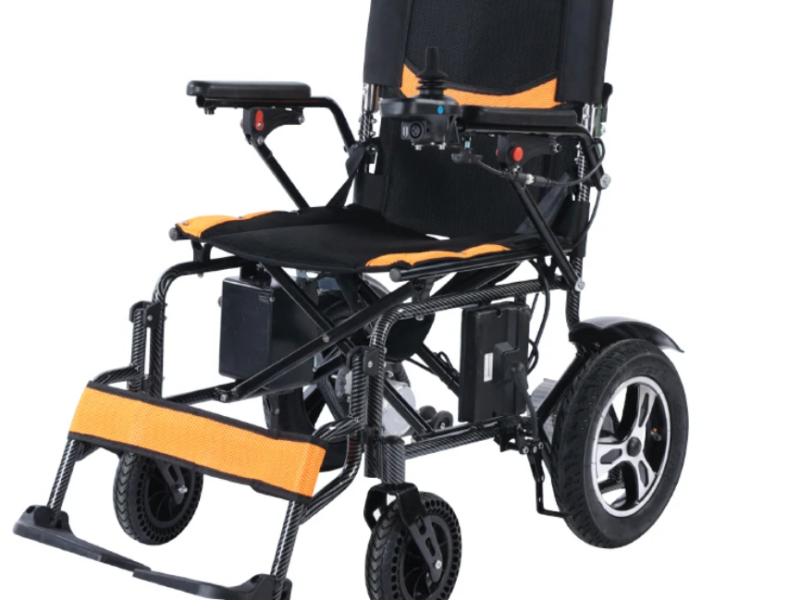 Fauteuil roulant électrique pliable