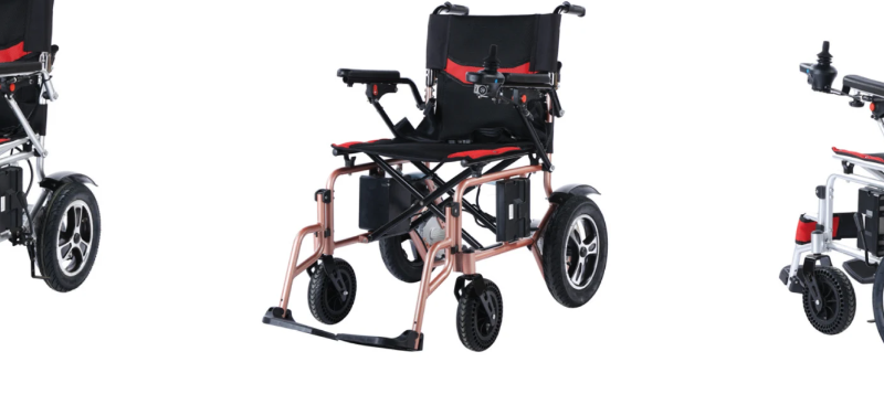 Fauteuil roulant électrique pliable